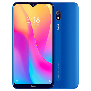 Xiaomi Redmi 8A 2/32gb голубой (УЦЕНКА) вид б/у царапины, потертости, кабель не родной