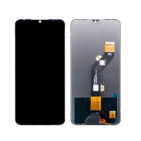 Дисплей для телефона Itel Vision 3 (S661LPN) в сборе с тачскрином Черный