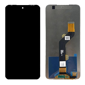 Дисплей для телефона Itel P40 (P662LN) в сборе с тачскрином Черный