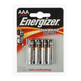 Батарейка ААА Energizer LR3 4BL Alkaline Power 1шт