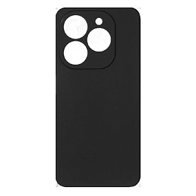 Силиконовый чехол Tecno Spark 20 DF черный