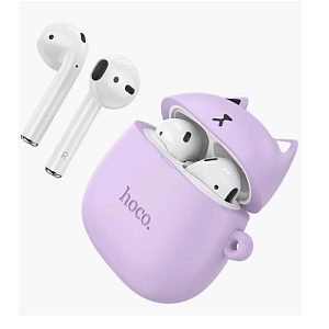 Bluetooth-наушники беспроводные Hoco EW45 лиловые