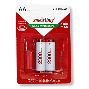 Аккумулятор AA SmartBuy 2300 mAh 2BL 1шт