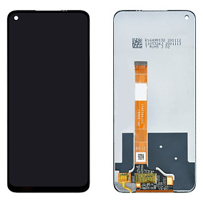 Дисплей для телефона OPPO A52/A72 в сборе с тачскрином Черный - Оригинал
