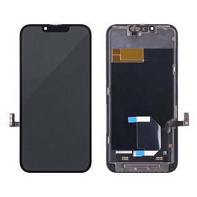 Дисплей для телефона iPhone 13 в сборе Черный - Оригинал 100%