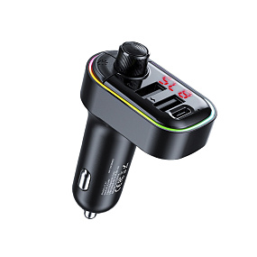 FM-модулятор Celebrat CC13 (Bluetooth, Type-C, 2USB, 3.1A) черный(УЦЕНКА)тех.пак