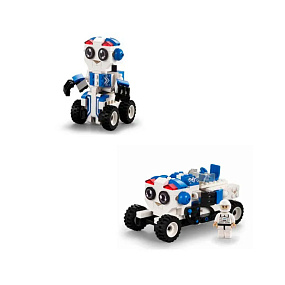 Робот-конструктор CADA Робот Bobby инерционный C52018W 195 дет.
