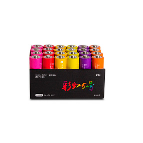 Алкалиновые батарейки Xiaomi AA LR6 24P 1шт