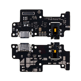 Шлейф ZTE Blade V2020 Smart плата на системный разъем/разъем гарнитуры/микрофон