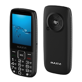 Мобильный телефон Maxvi B35 Black