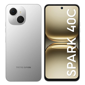 Смартфон Tecno Spark 40C 4/128Gb серый