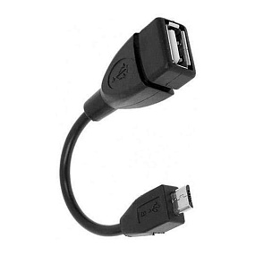 Переходник OTG USB (мама) - micro USB (папа) 