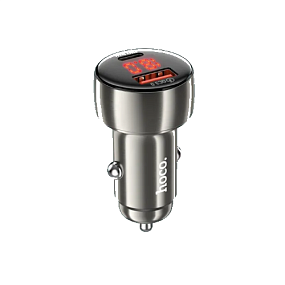 АЗУ-USB/USB-C HOCO Z50 2 выхода QC3.0 PD 48W серый