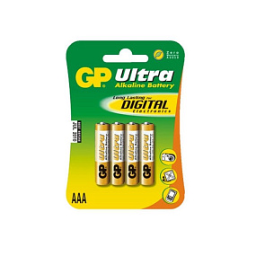 Батарейка ААА GP LR3 4BL Ultra 4/40/320 1шт