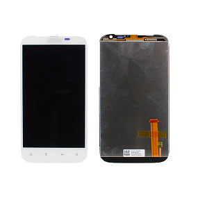 Дисплей для телефона HTC Sensation XL/G21 в сборе с тачскрином Белый