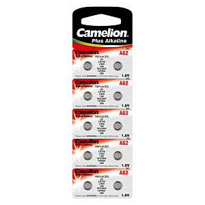 Батарейка Camelion AG 2 10BL 1шт