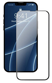 Защитное стекло iPhone 13 mini 3D черное