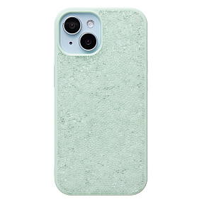 Кейс iPhone 15 пластик PC071 мятный