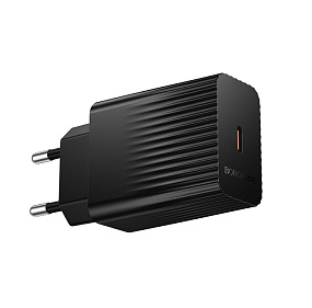 СЗУ-Type-C Borofone BAS75A 1 выход PD30W QC3.0 черный