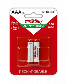 Аккумулятор AAA SmartBuy 800mAh 2BL 1шт