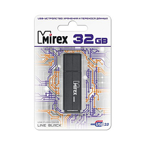 32Gb Mirex Line черная 2.0