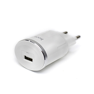 СЗУ+ micro USB Hoco C37A 1 выхода 2.4A белый