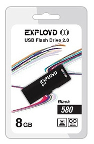 8Gb Exployd 580 черная 2.0