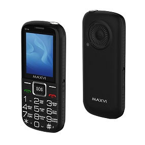 Мобильный телефон Maxvi B21ds Black