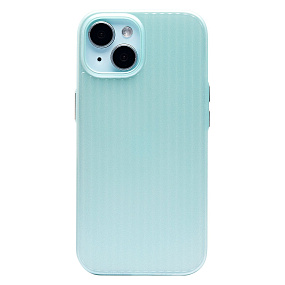 Кейс iPhone 15 пластик PC089 мятный