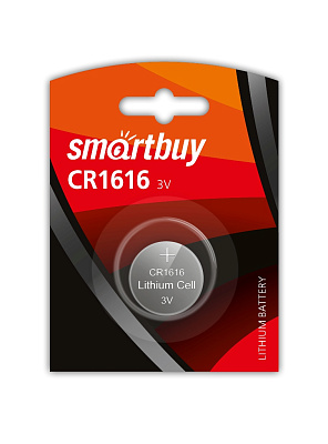Таблетка SmartBuy CR1616 1BL 1шт